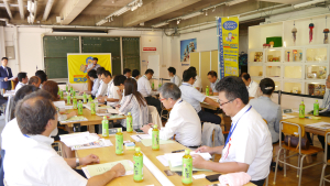 「ミスタービジネス」マンスリー全国ネットワーク募集セミナーの様子