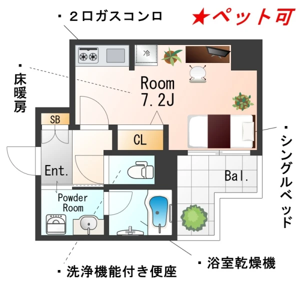 間取図