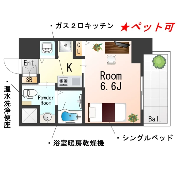 間取図