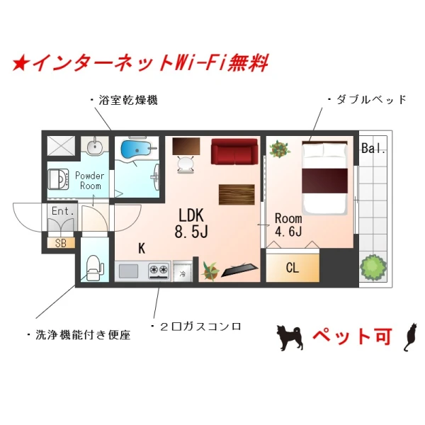 間取図