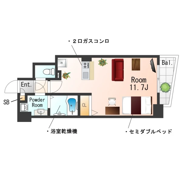 間取図