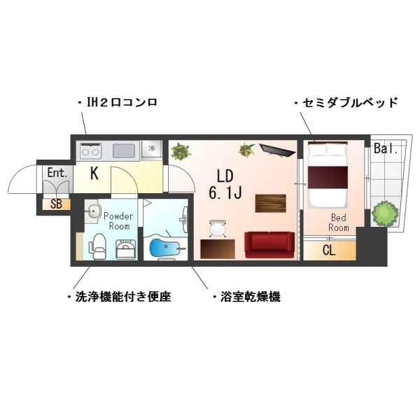 間取図