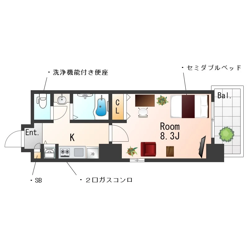 間取図