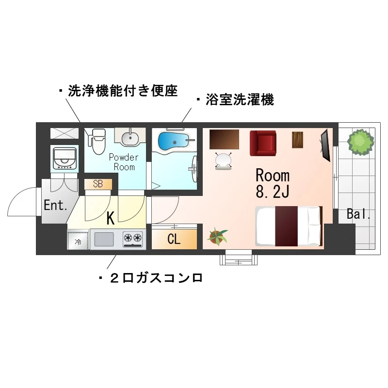 間取図