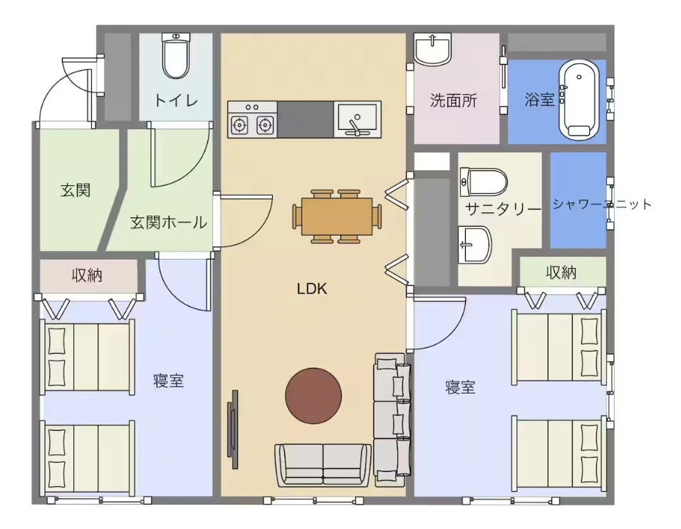 間取図