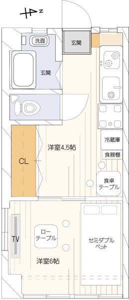 間取図