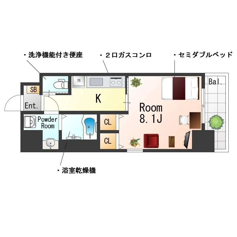 間取図