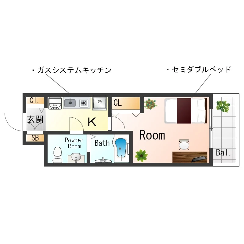 間取図