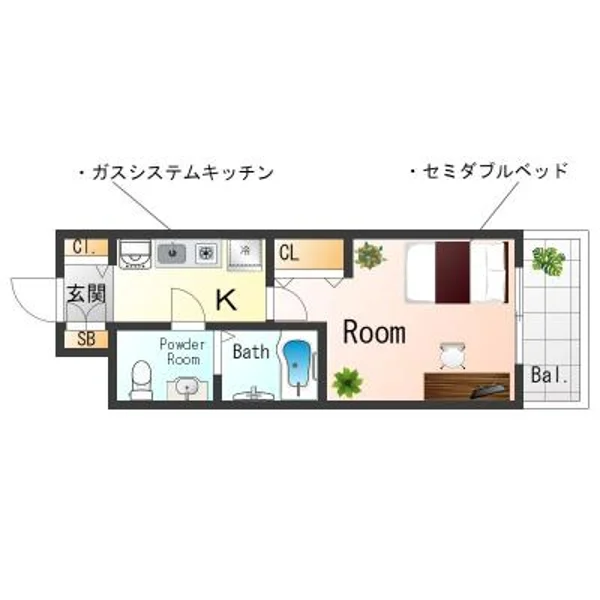 間取図