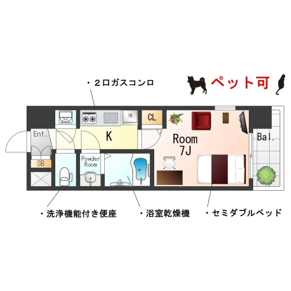 間取図