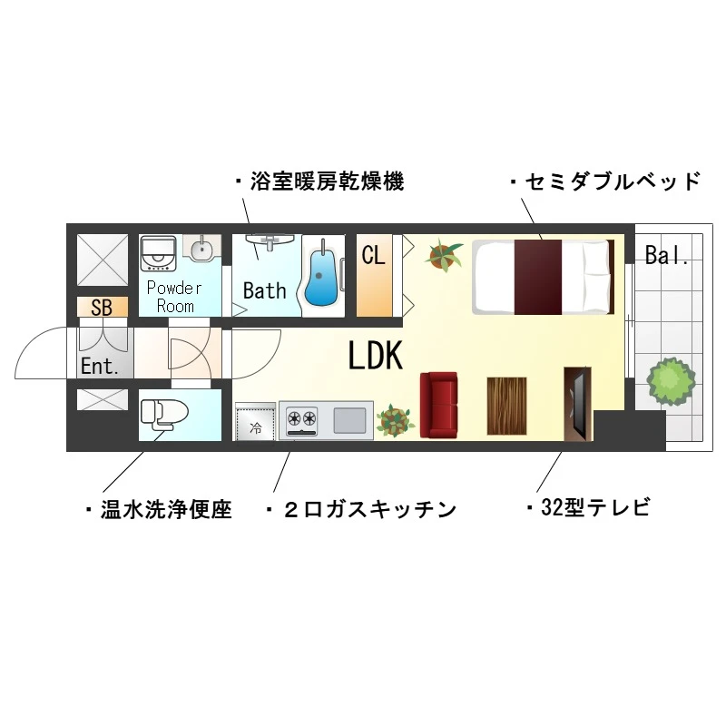 間取図
