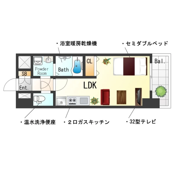 間取図
