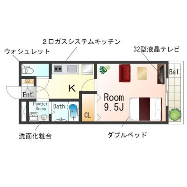 間取図