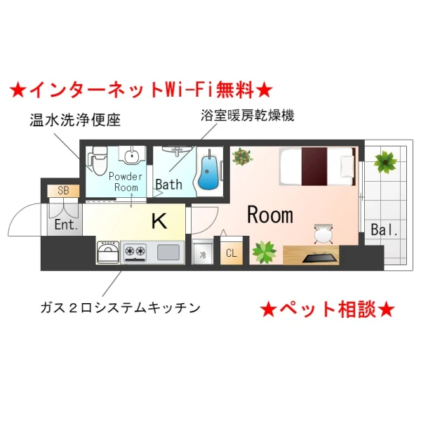 間取図