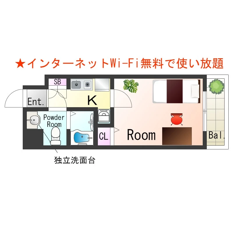 間取図