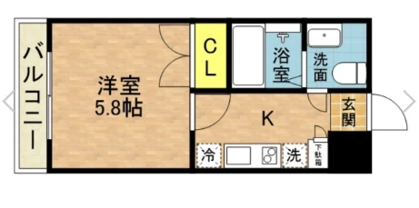 さくらす千代県庁口20【千代県庁口駅近く・オートロック】1の物件画像